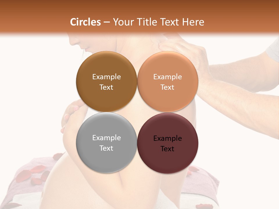 Relax Young Tummy PowerPoint Template