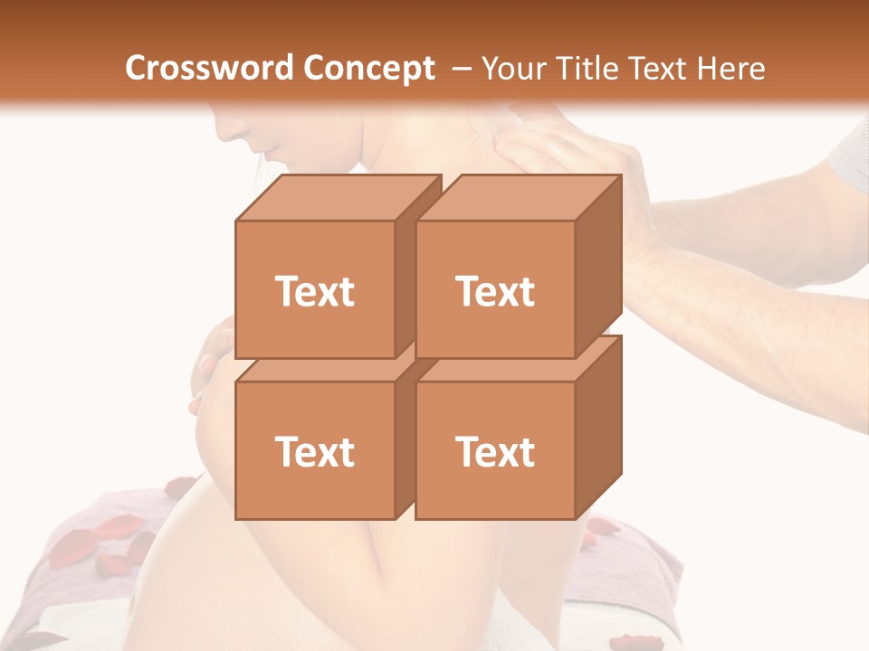 Relax Young Tummy PowerPoint Template