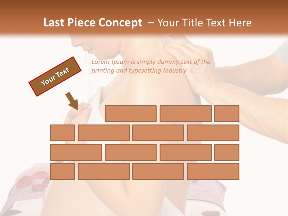 Relax Young Tummy PowerPoint Template