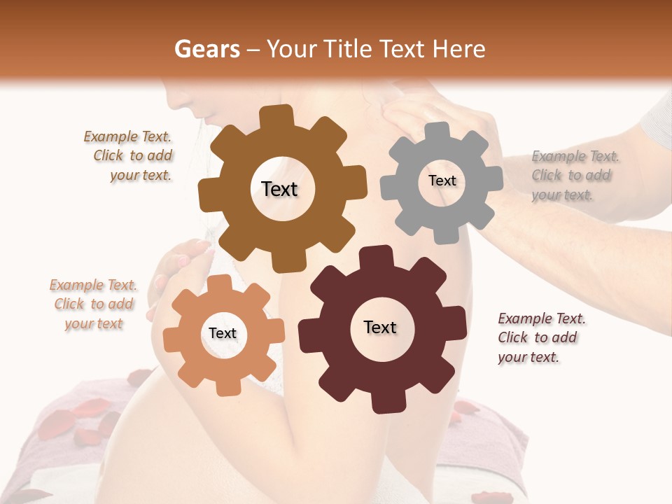 Relax Young Tummy PowerPoint Template