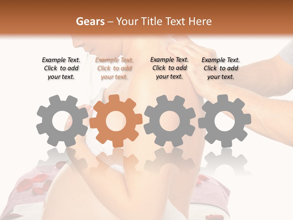 Relax Young Tummy PowerPoint Template