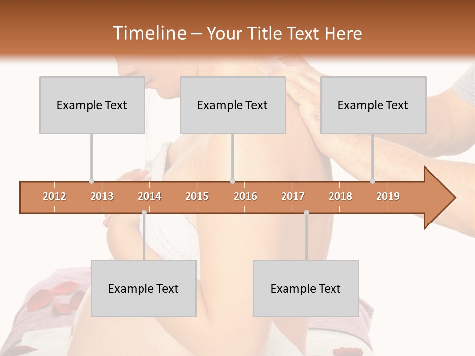 Relax Young Tummy PowerPoint Template