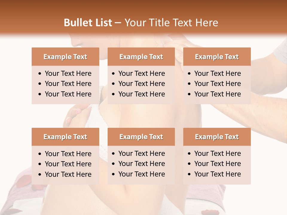 Relax Young Tummy PowerPoint Template