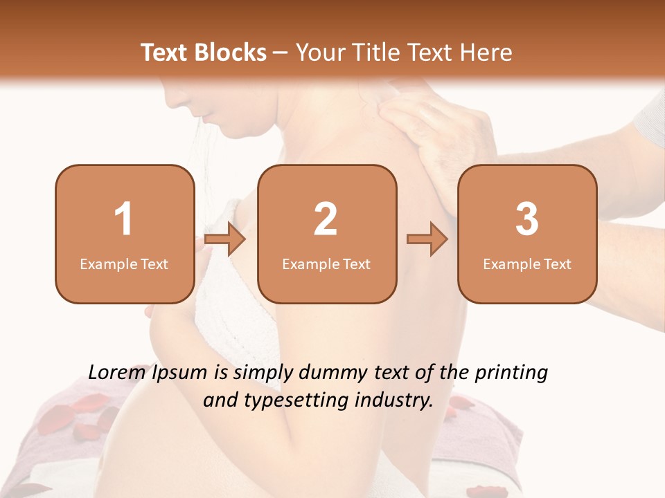 Relax Young Tummy PowerPoint Template