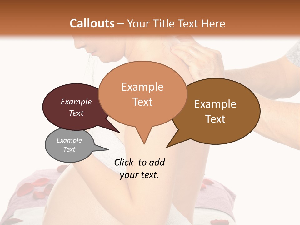 Relax Young Tummy PowerPoint Template