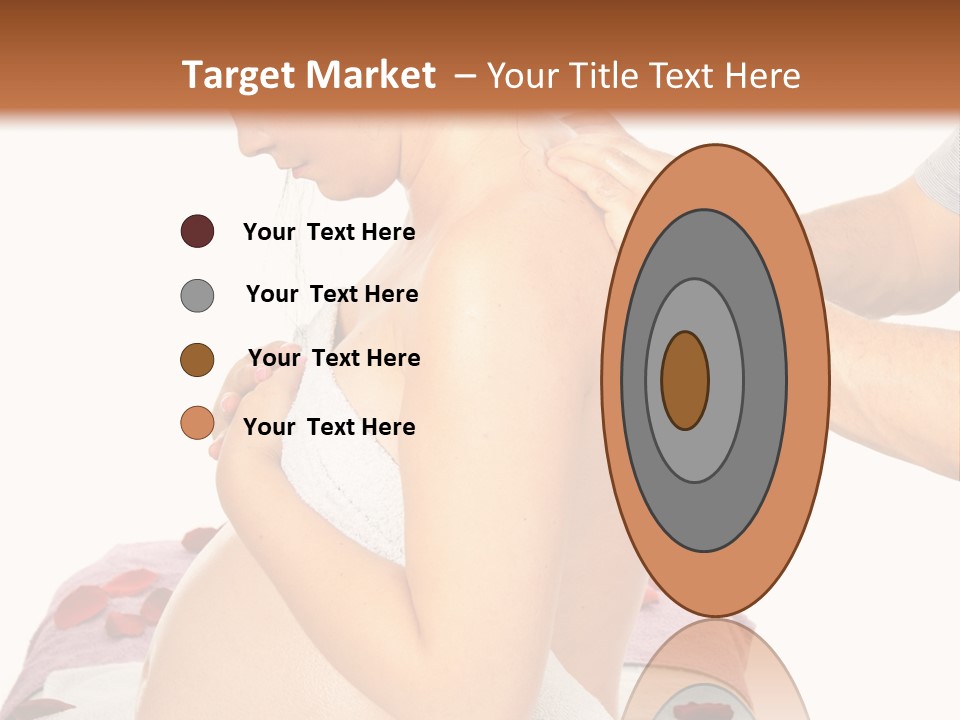 Relax Young Tummy PowerPoint Template