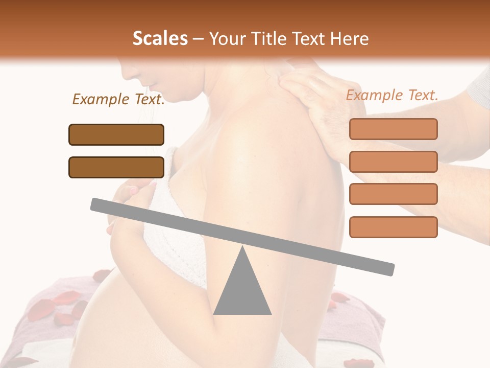 Relax Young Tummy PowerPoint Template