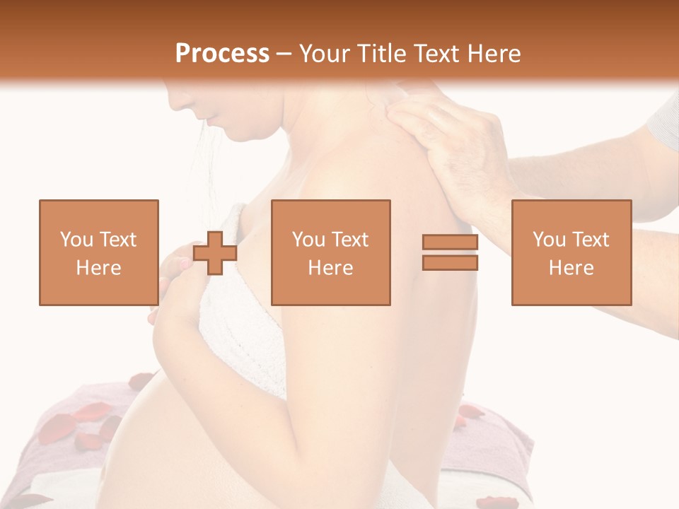 Relax Young Tummy PowerPoint Template