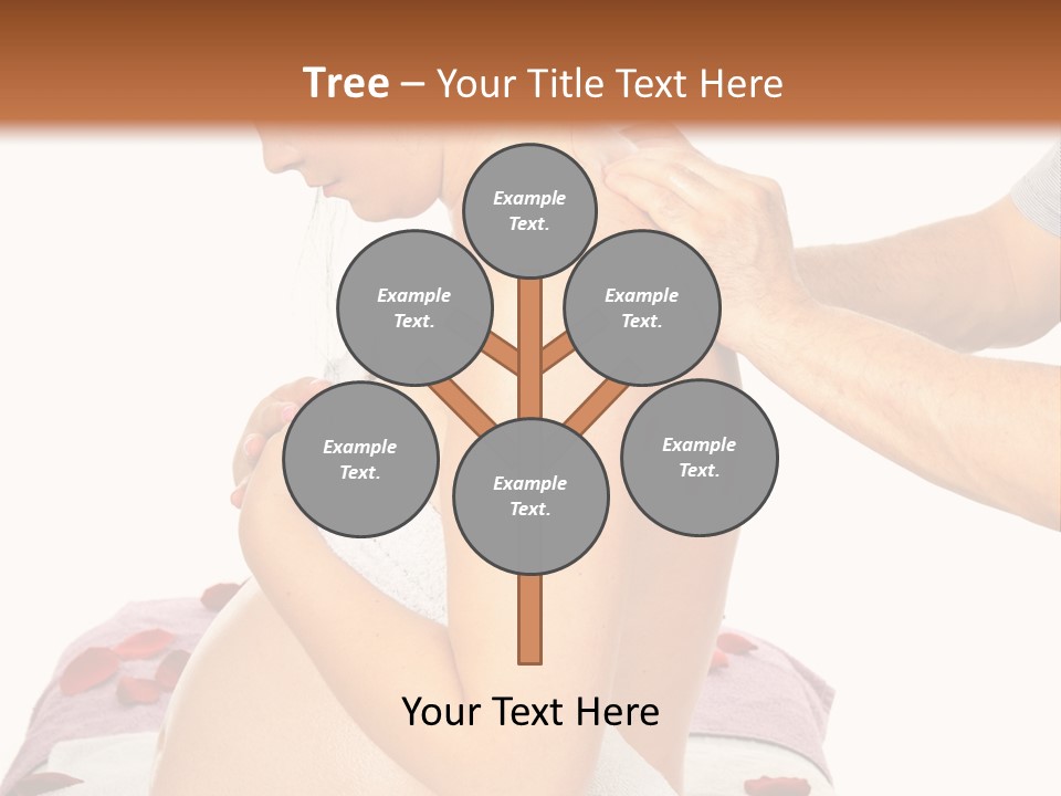 Relax Young Tummy PowerPoint Template