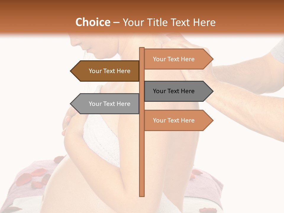 Relax Young Tummy PowerPoint Template