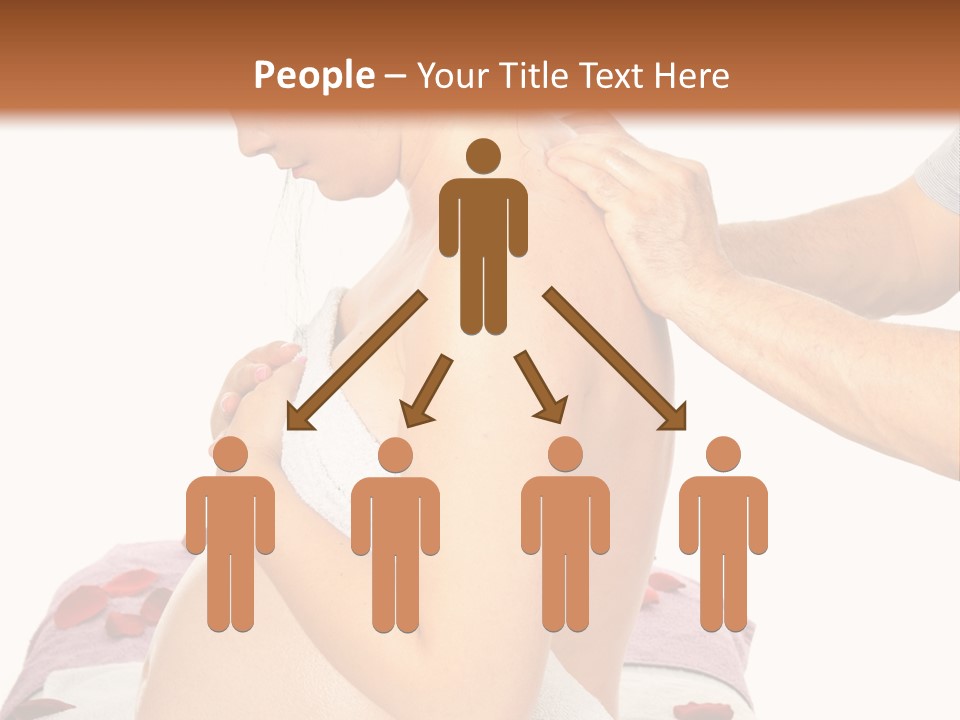 Relax Young Tummy PowerPoint Template