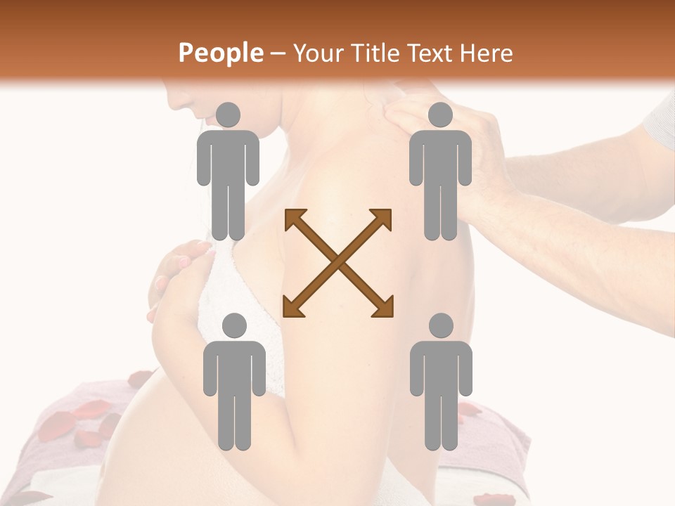 Relax Young Tummy PowerPoint Template