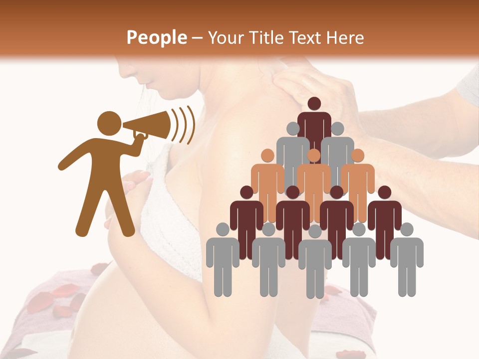 Relax Young Tummy PowerPoint Template