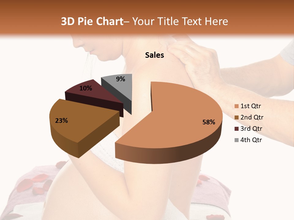 Relax Young Tummy PowerPoint Template