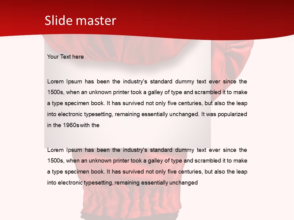 White Card Business Business Competition PowerPoint Template