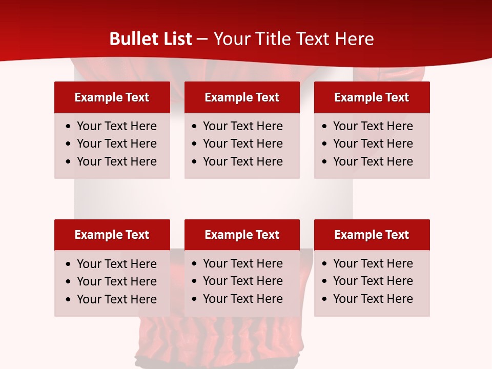 White Card Business Business Competition PowerPoint Template