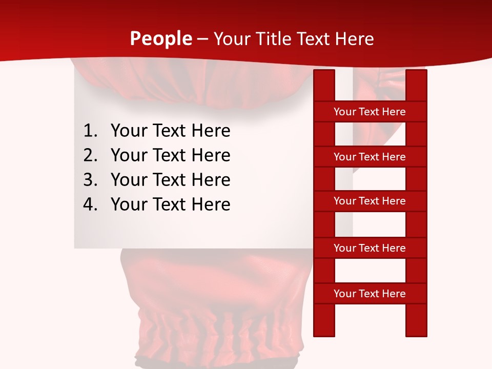 White Card Business Business Competition PowerPoint Template