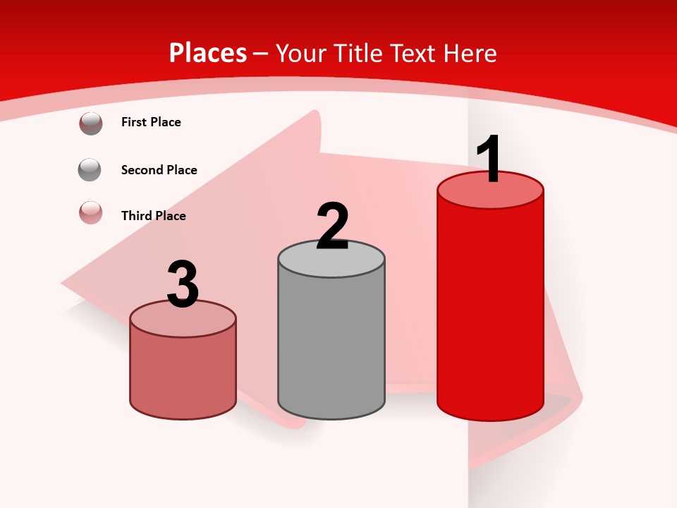 Graphic Circle Upwards PowerPoint Template