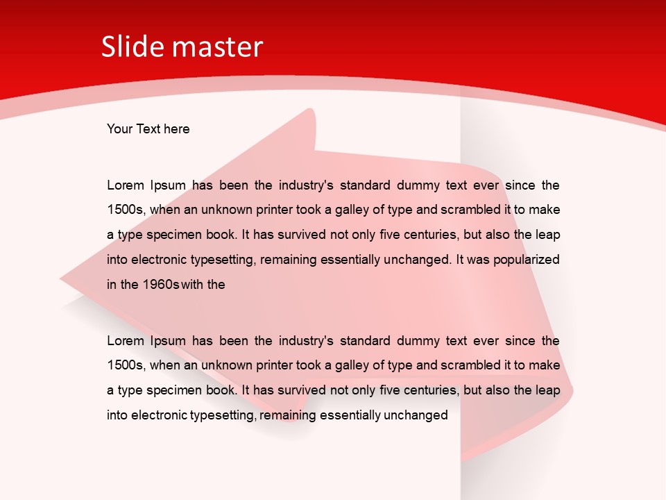 Graphic Circle Upwards PowerPoint Template