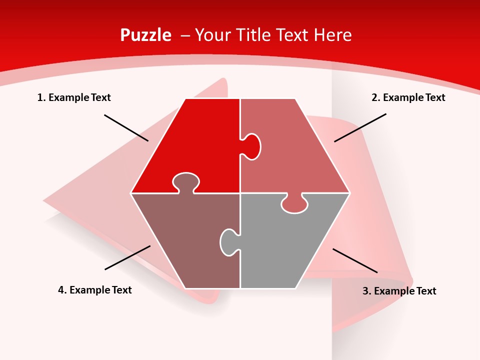 Graphic Circle Upwards PowerPoint Template