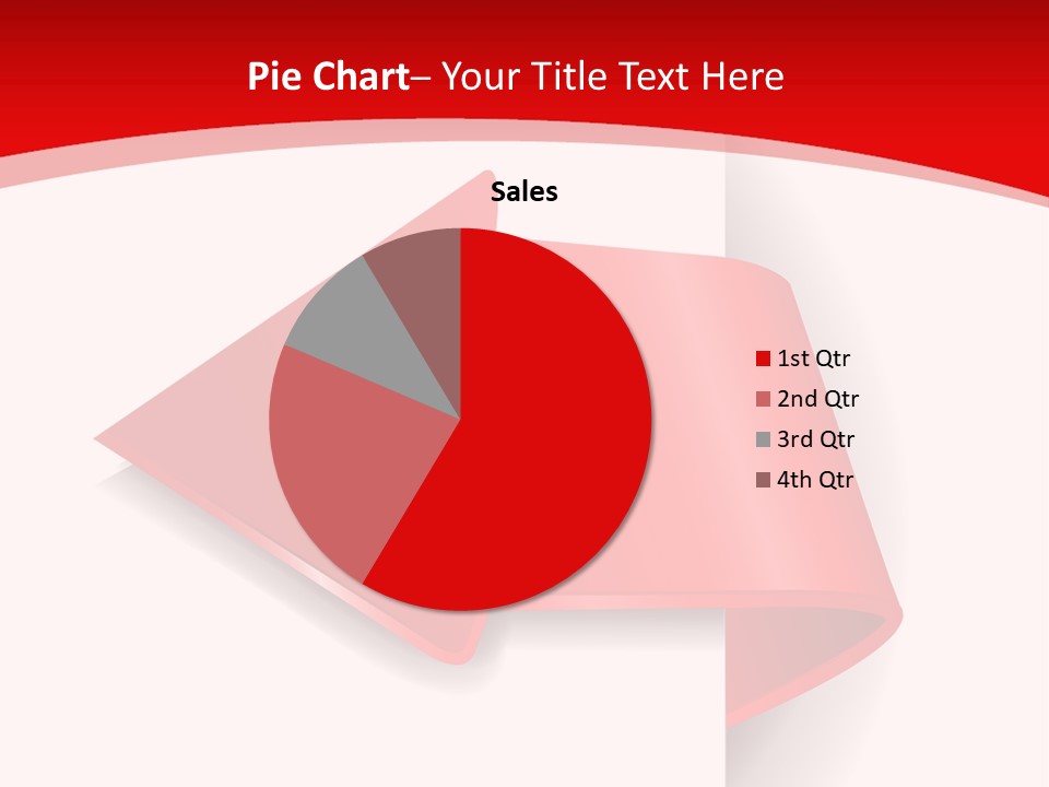 Graphic Circle Upwards PowerPoint Template