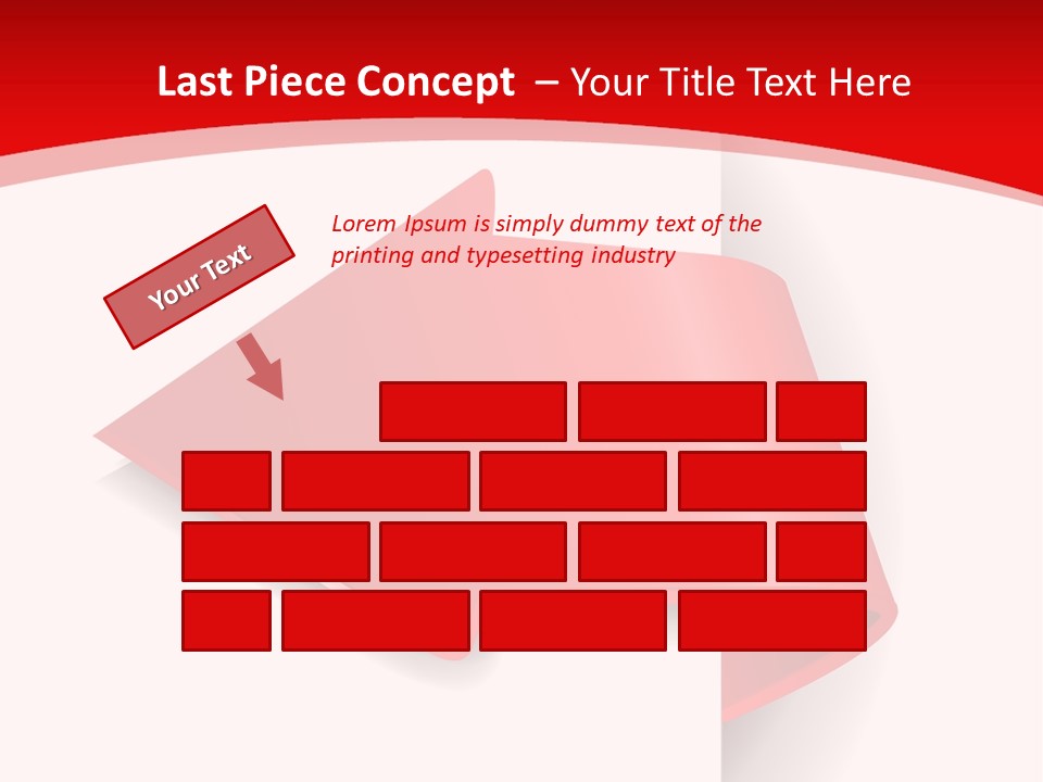 Graphic Circle Upwards PowerPoint Template
