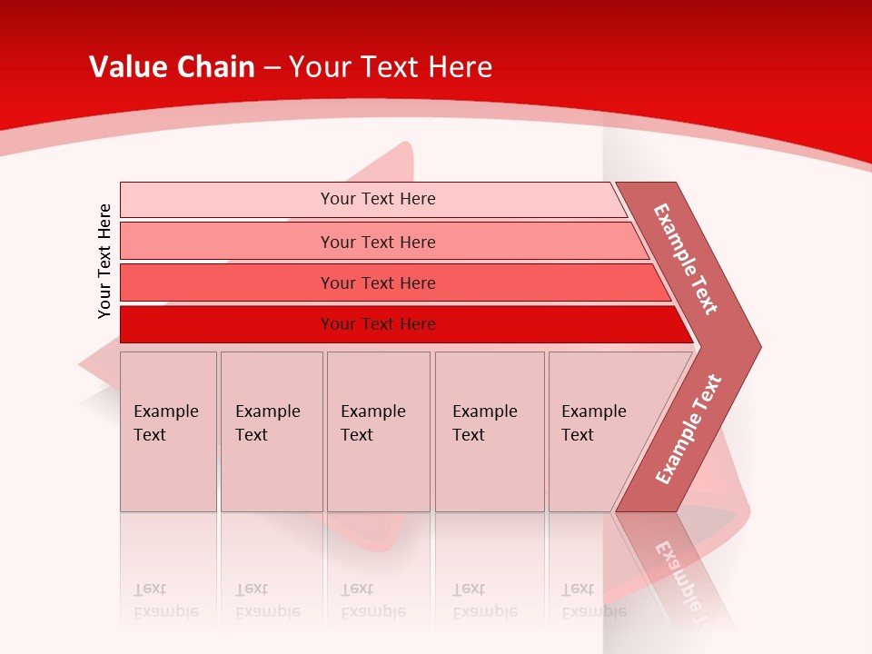 Graphic Circle Upwards PowerPoint Template