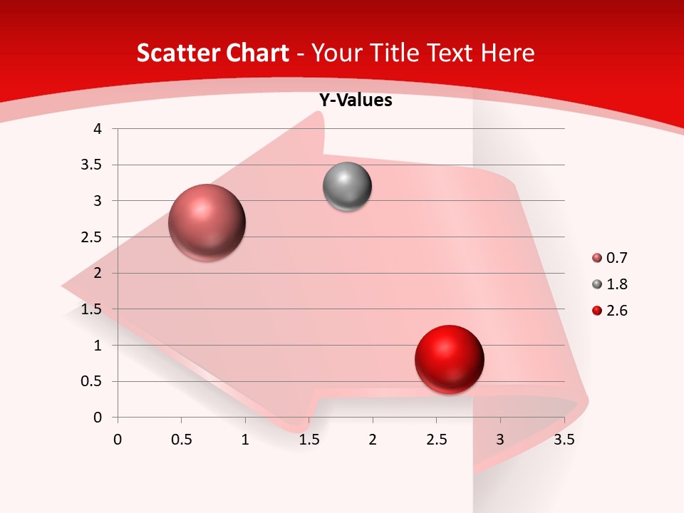 Graphic Circle Upwards PowerPoint Template