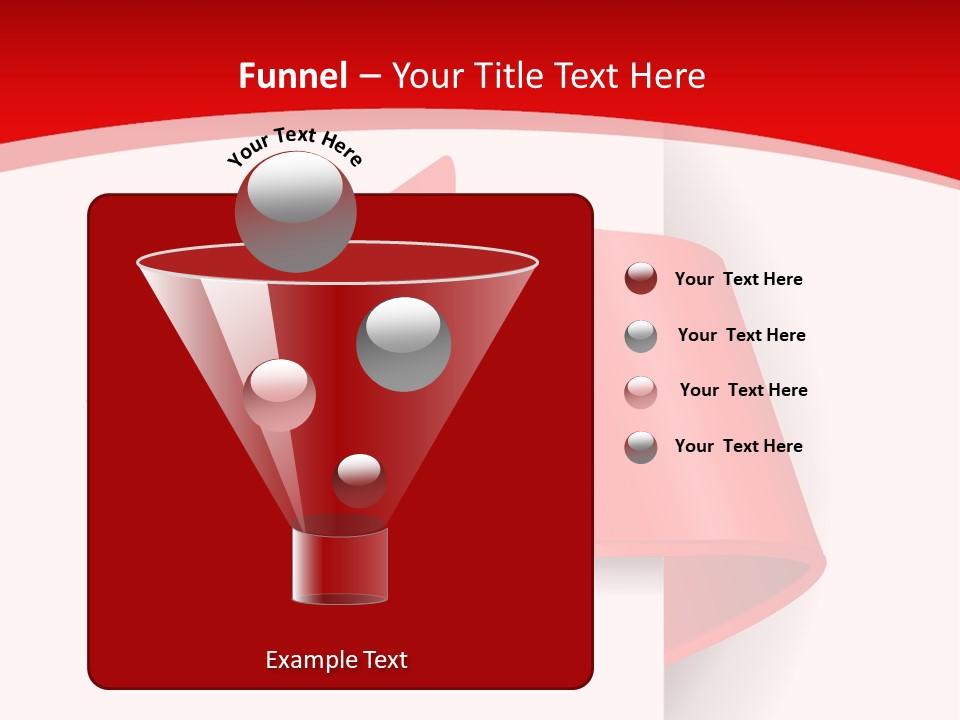 Graphic Circle Upwards PowerPoint Template