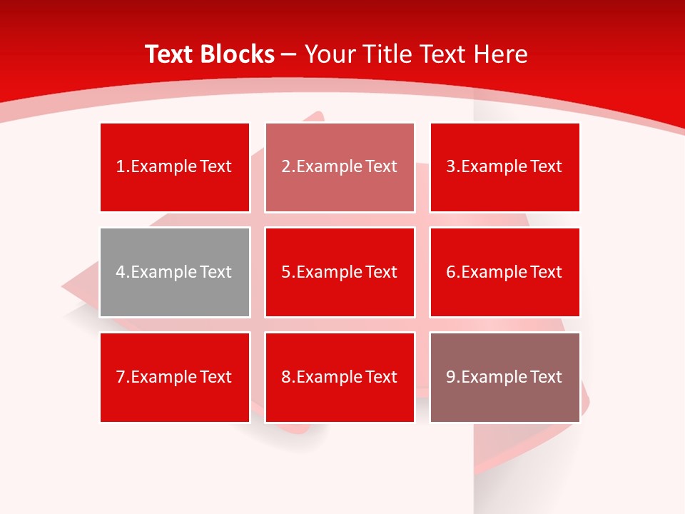 Graphic Circle Upwards PowerPoint Template