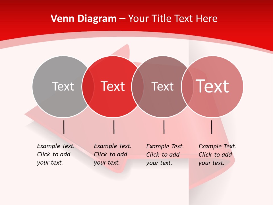 Graphic Circle Upwards PowerPoint Template