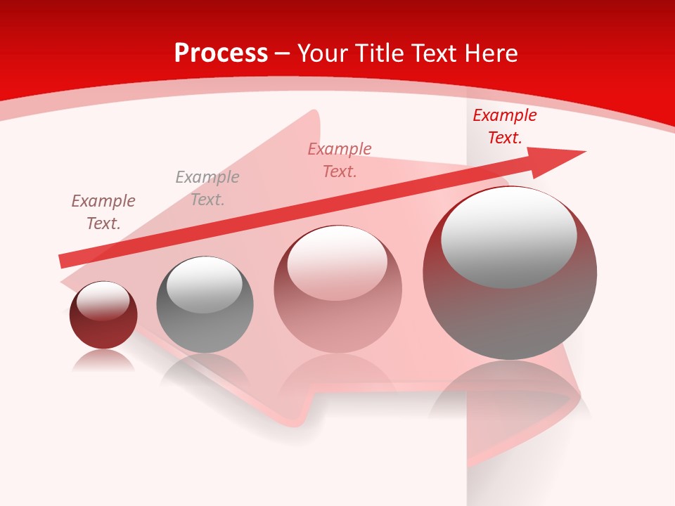Graphic Circle Upwards PowerPoint Template