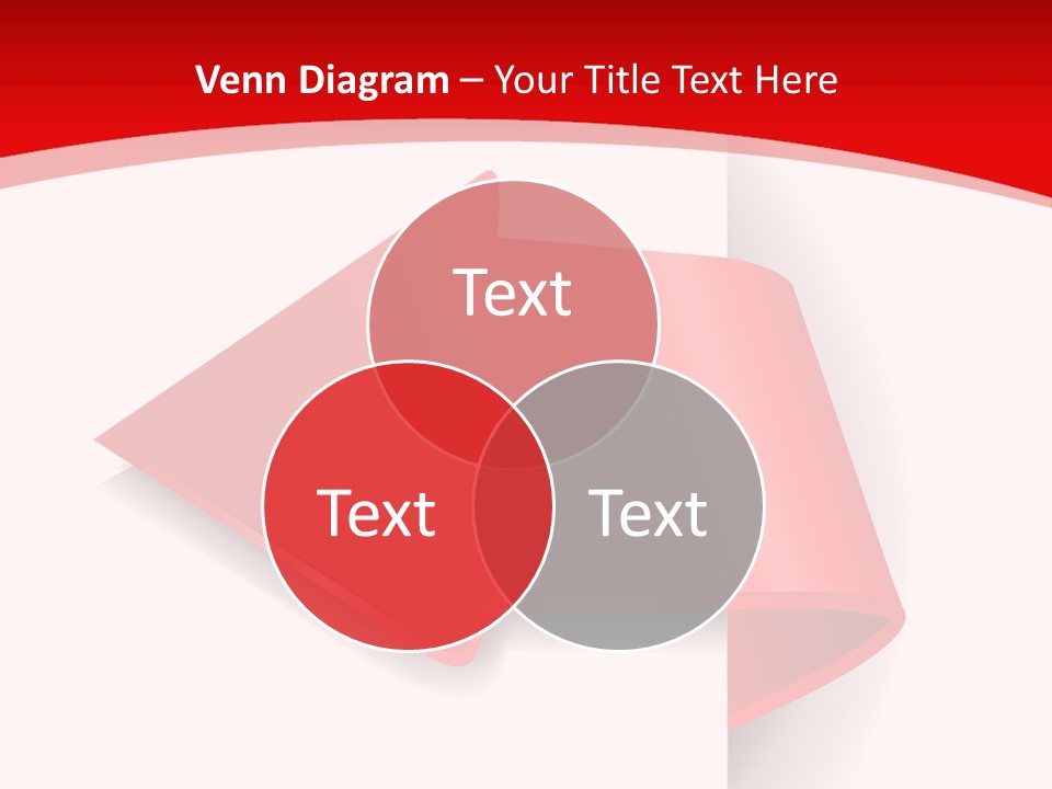 Graphic Circle Upwards PowerPoint Template