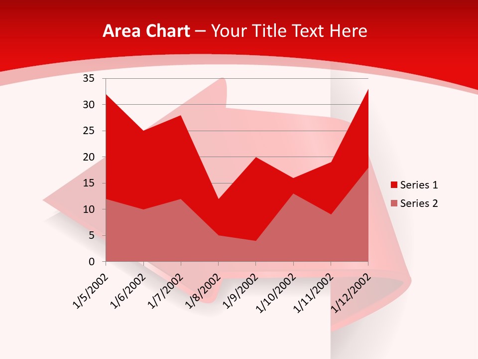 Graphic Circle Upwards PowerPoint Template