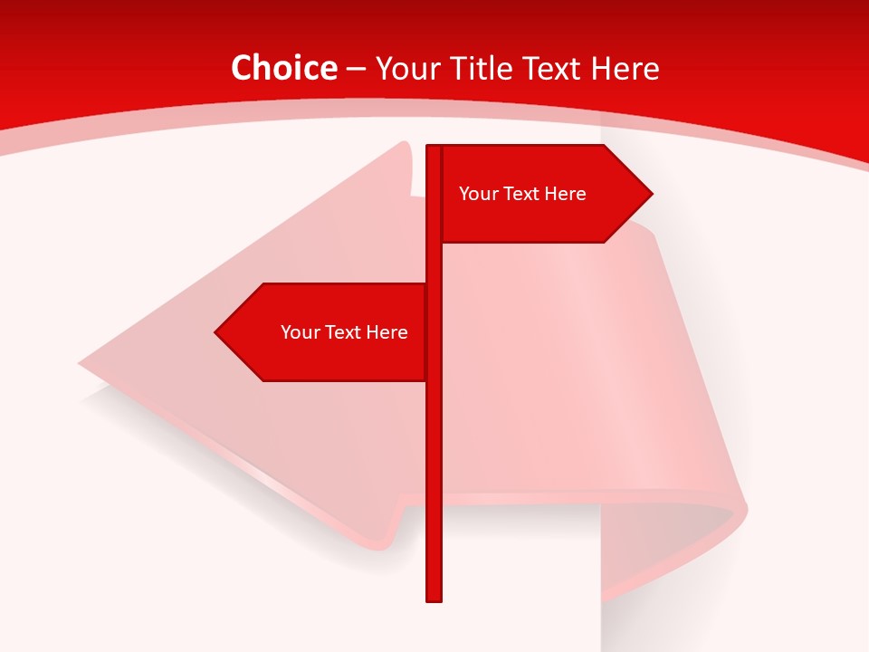 Graphic Circle Upwards PowerPoint Template