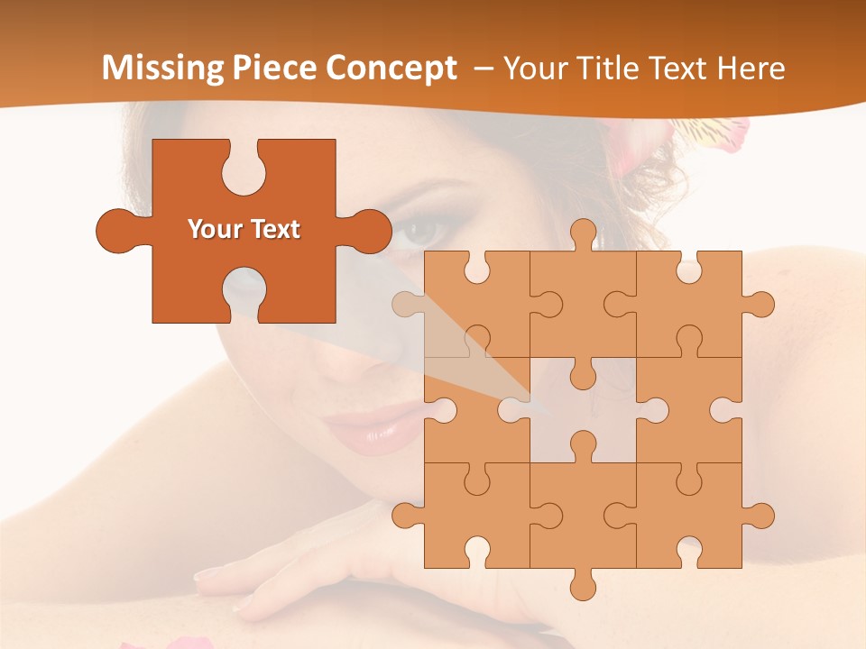 Skin Beauty Isolated PowerPoint Template