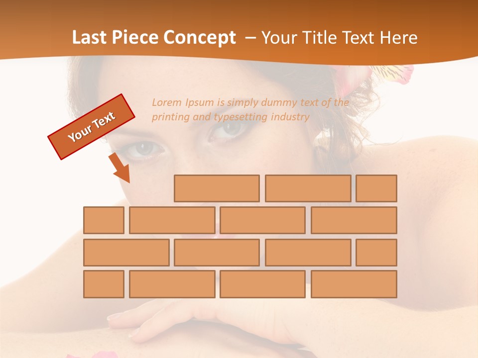 Skin Beauty Isolated PowerPoint Template