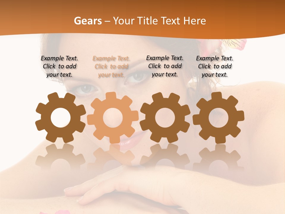 Skin Beauty Isolated PowerPoint Template