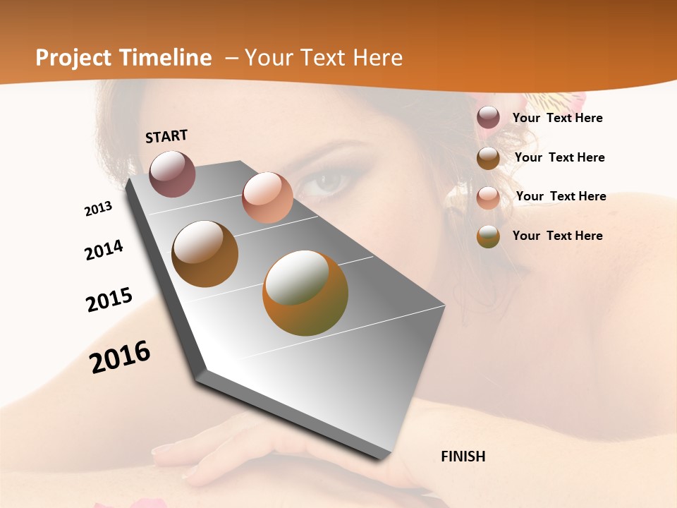 Skin Beauty Isolated PowerPoint Template