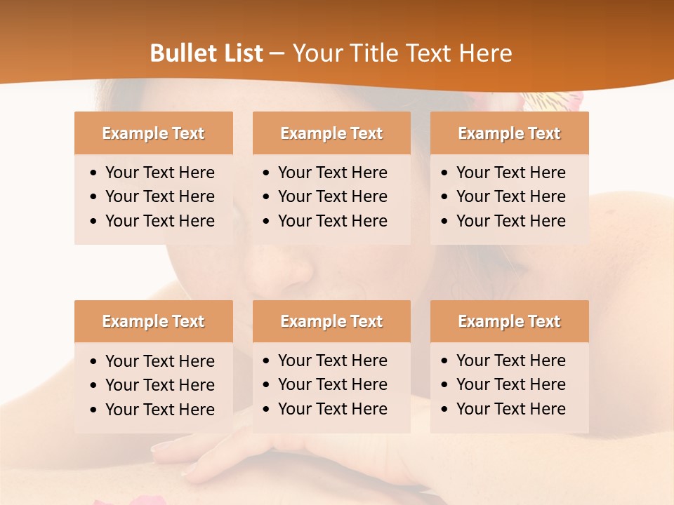 Skin Beauty Isolated PowerPoint Template