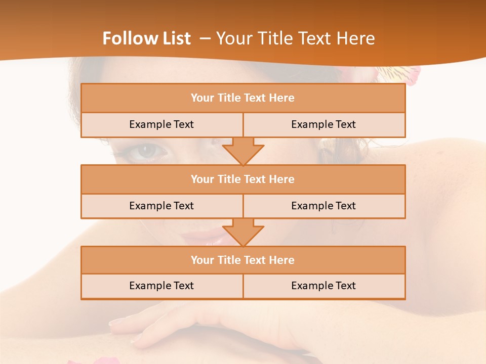 Skin Beauty Isolated PowerPoint Template