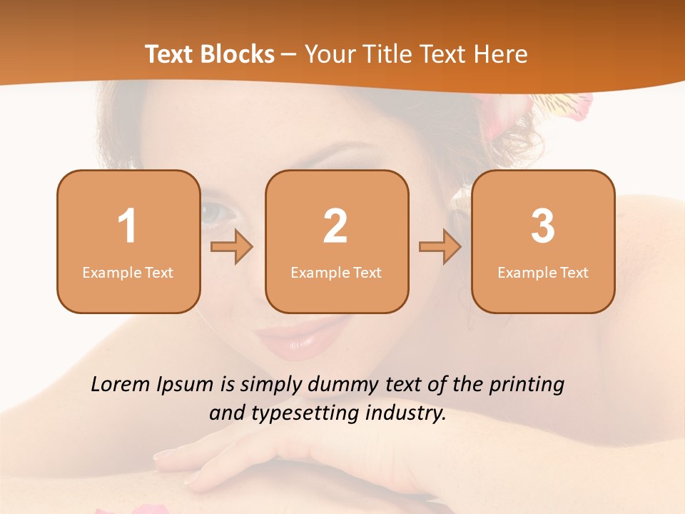 Skin Beauty Isolated PowerPoint Template