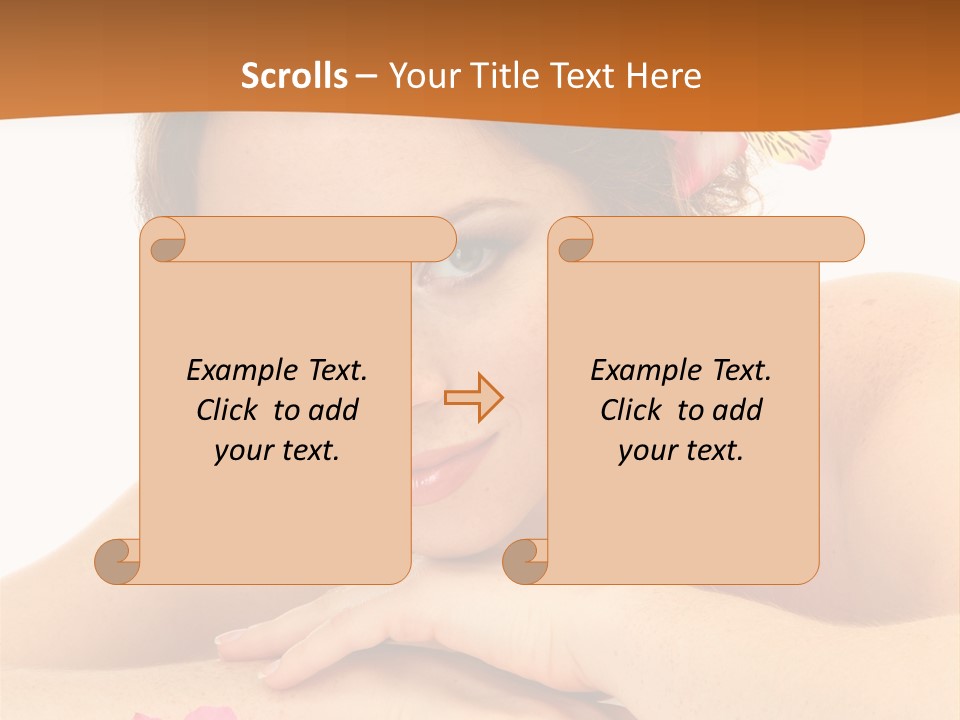 Skin Beauty Isolated PowerPoint Template