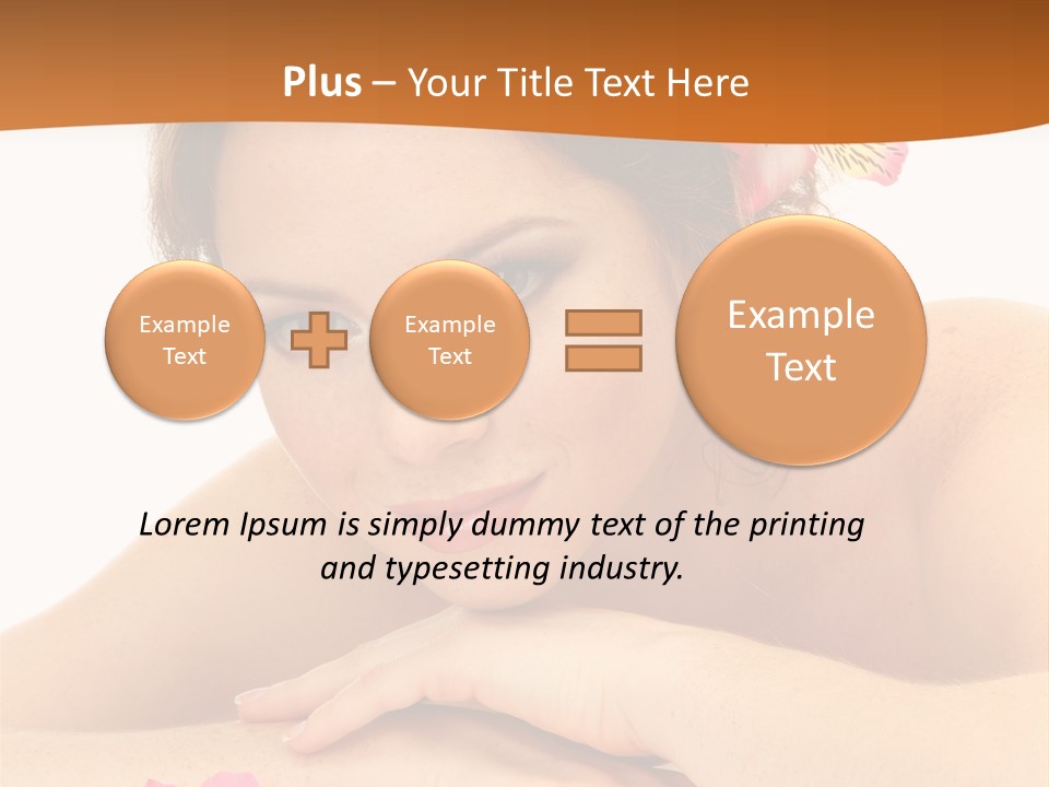 Skin Beauty Isolated PowerPoint Template