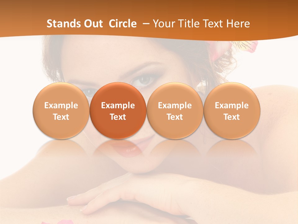 Skin Beauty Isolated PowerPoint Template