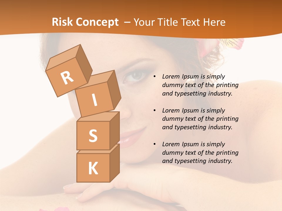 Skin Beauty Isolated PowerPoint Template