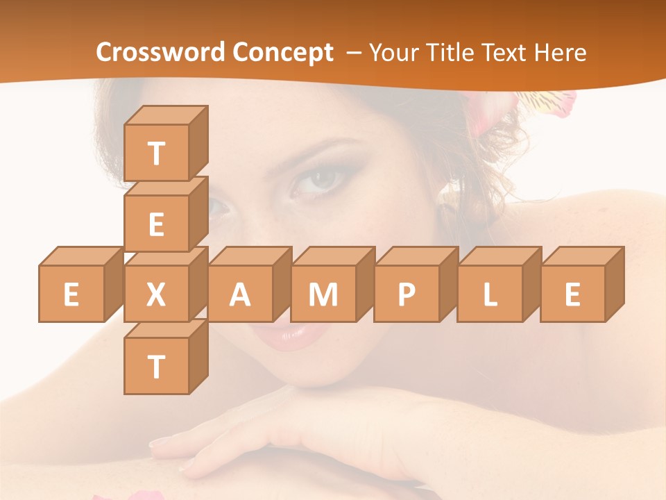 Skin Beauty Isolated PowerPoint Template