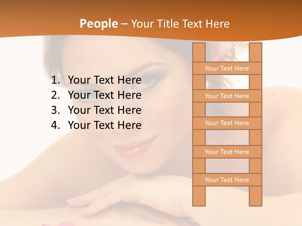 Skin Beauty Isolated PowerPoint Template