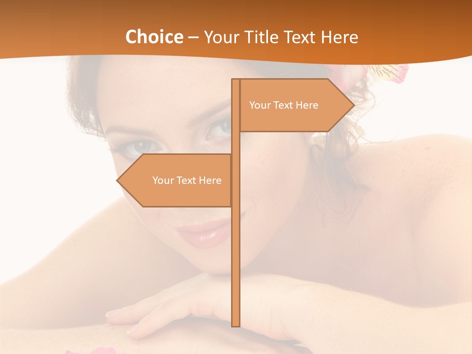 Skin Beauty Isolated PowerPoint Template
