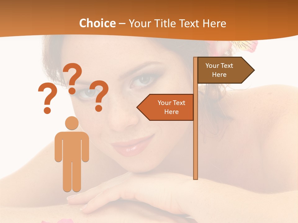 Skin Beauty Isolated PowerPoint Template